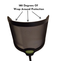 Metal Pop Filter for Professional Microphones - Compatible with Blue Yeti, HyperX QuadCast & More, 360° Flexible Gooseneck with Sturdy Clip for Perfect Mic Stabilization, Reduces Wind & Pop Noise